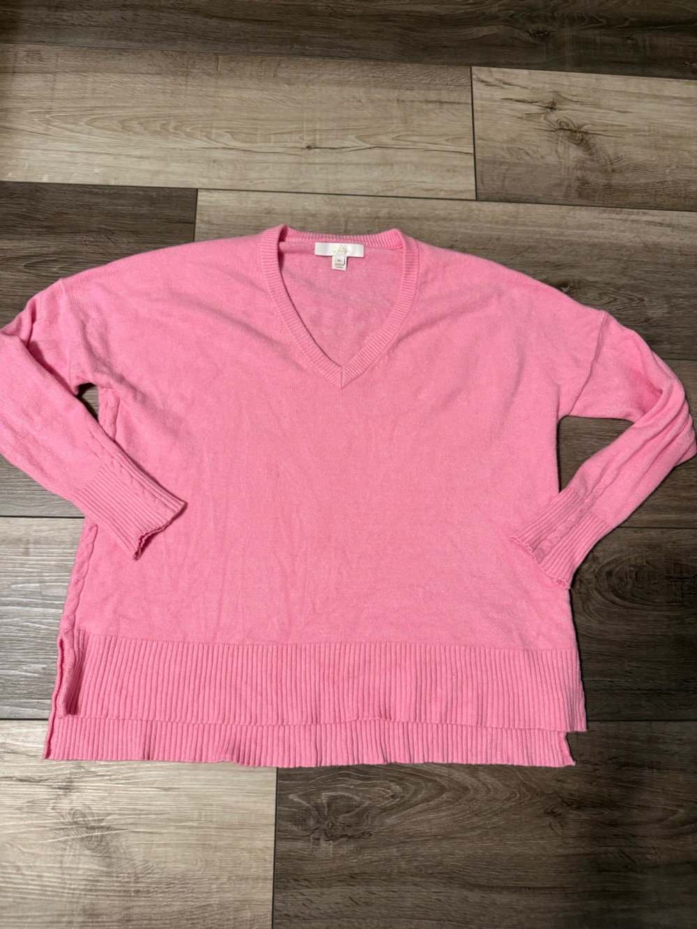 Lilly Pulitzer Bubblegum Pink V-Neck Sweater